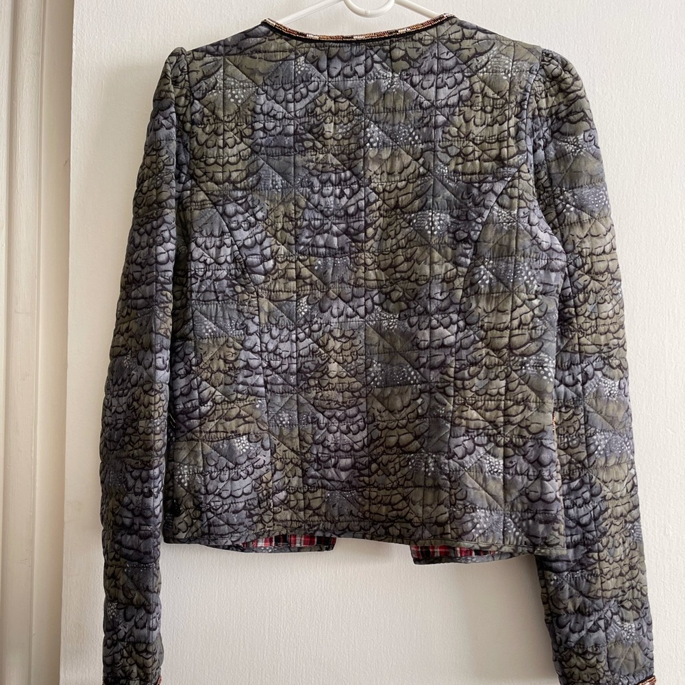 Scotch and Soda Quilted Blazer with Beaded details - Picture 3 of 13